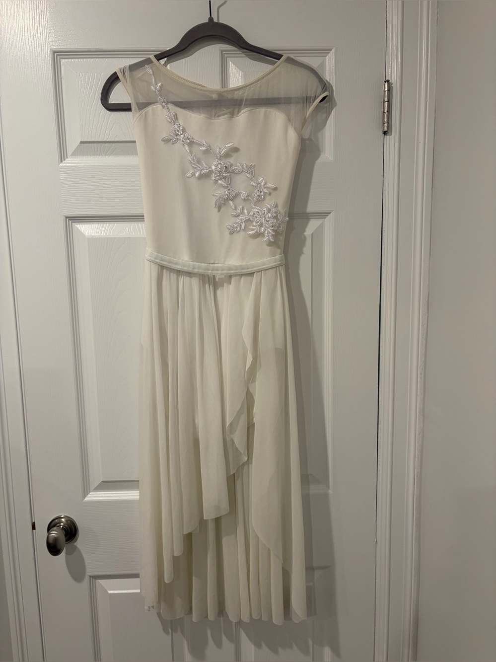 Weissman White Lyrical “Amen” Dance Costume